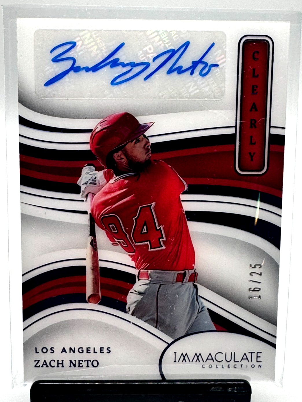 Zach Neto Rookie Autograph Immaculate Collection 2023 Panini Rookie
