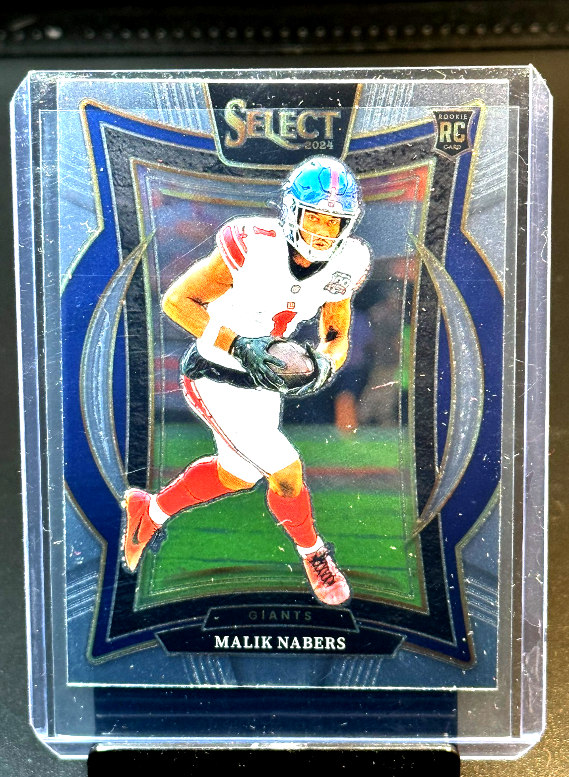 Malik Nabers Giants Rookie 2024 Panini Select #5 (RC) New York Giants