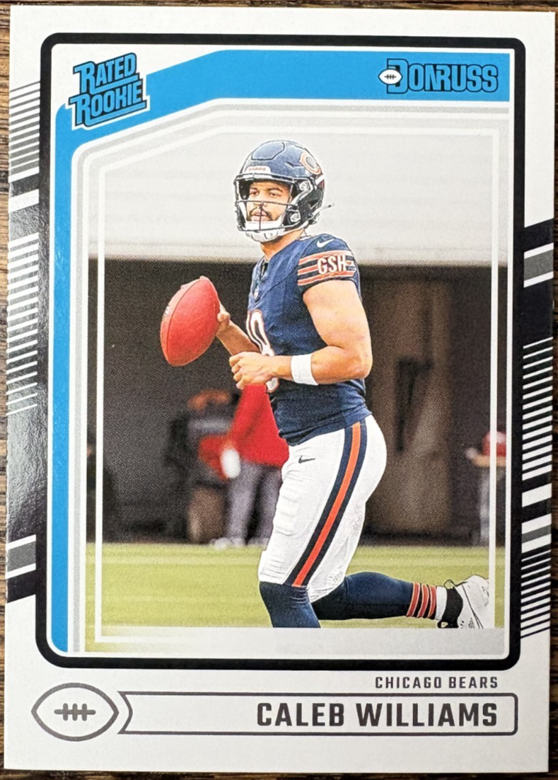 2024 Panini Donruss Caleb Williams Rated Rookie #327