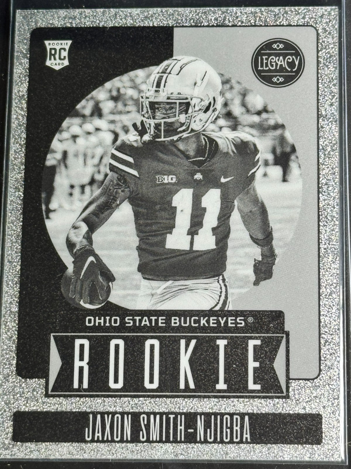 Jaxon Smith Njigba Rookie Black & White 2023 Panini Legacy Premium RARE #166