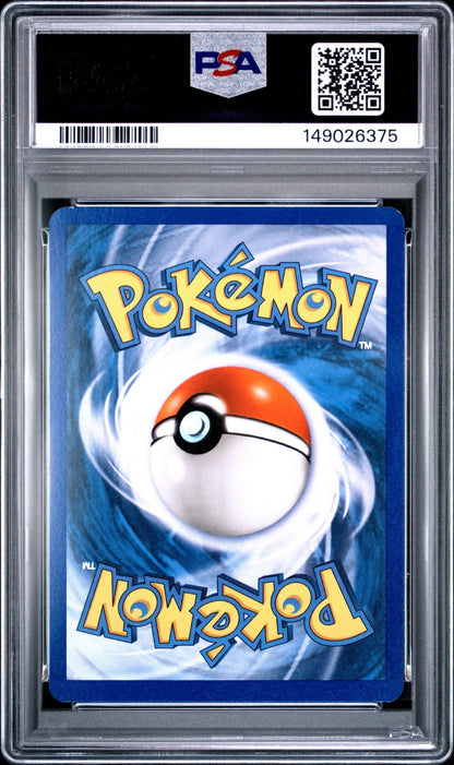 Butterfree PSA 7 1999 Pokemon Jungle #33 back