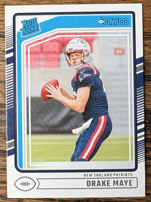 2024 Donruss Rated Rookie Drake Maye #379 RC