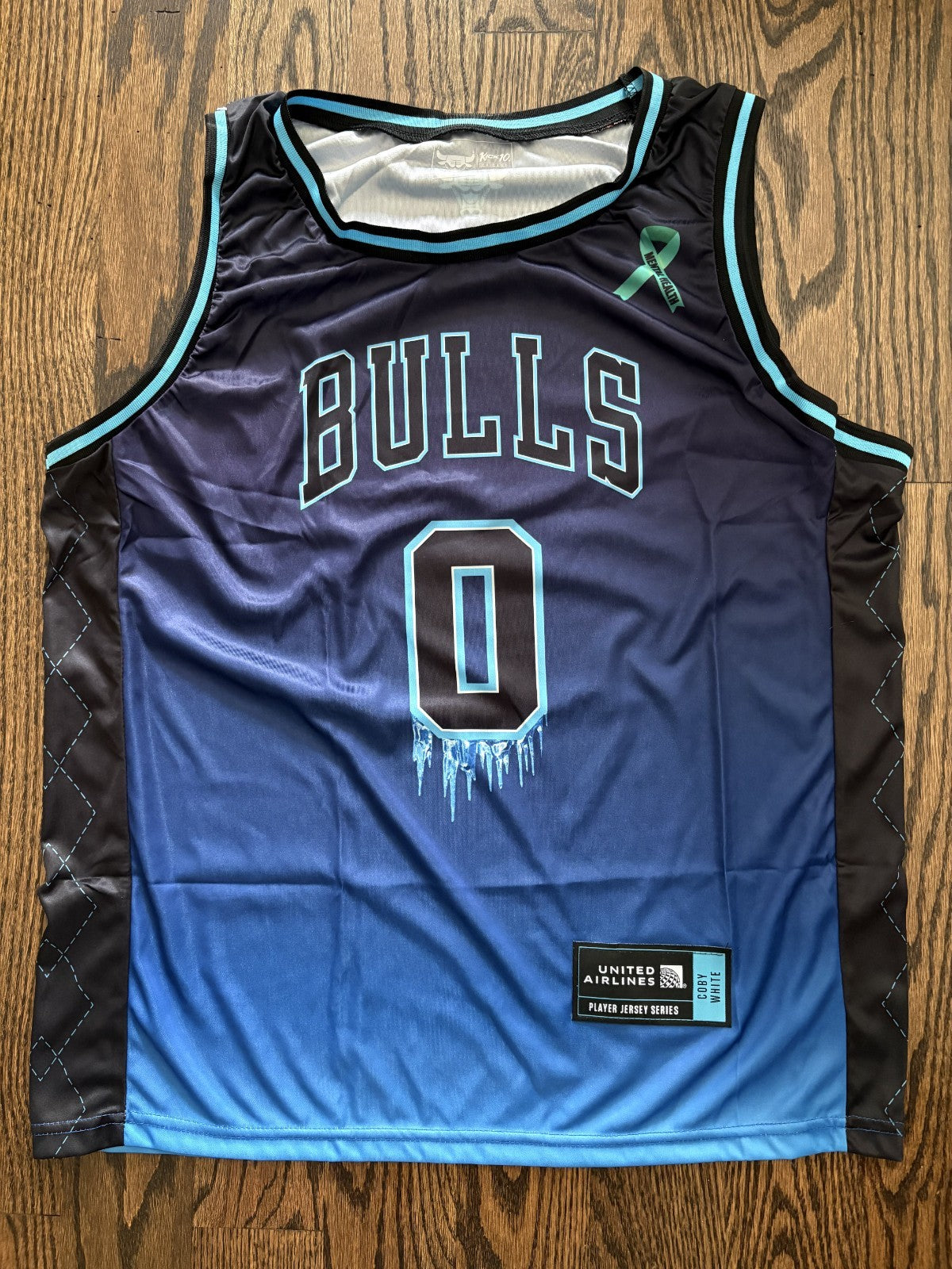 Coby White Chicago Bulls Player Jersey Series Giveaway Size Large - New