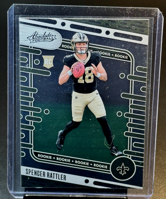Spencer Rattler Saints Rookie 2024 Panini Absolute Rookies #194